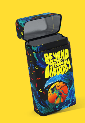 Pocket case with artwork
