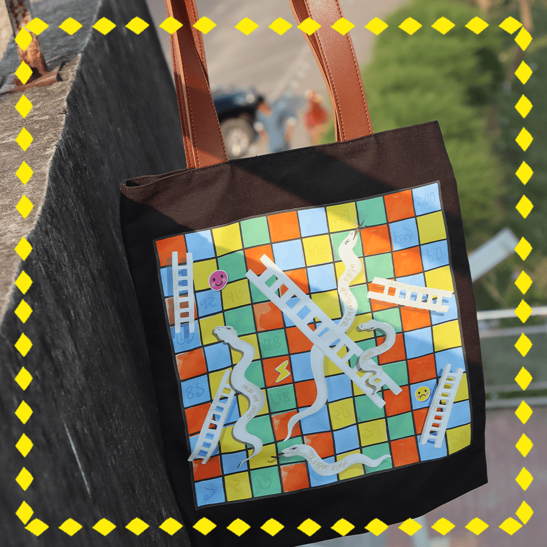 Ludo Tote By Paintink