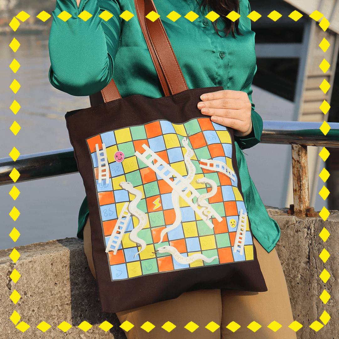 Ludo Tote By Paintink - Secondary Image